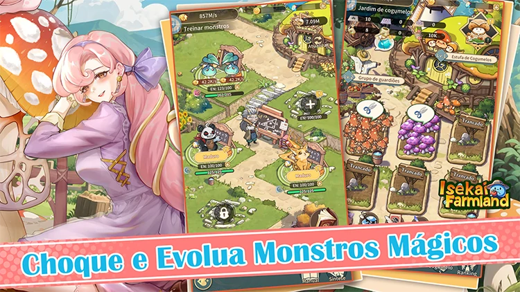 Choque e Evolua Monstros Mágicos
