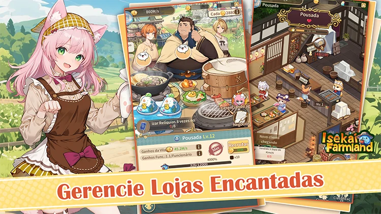 Gerencie Lojas Encantadas